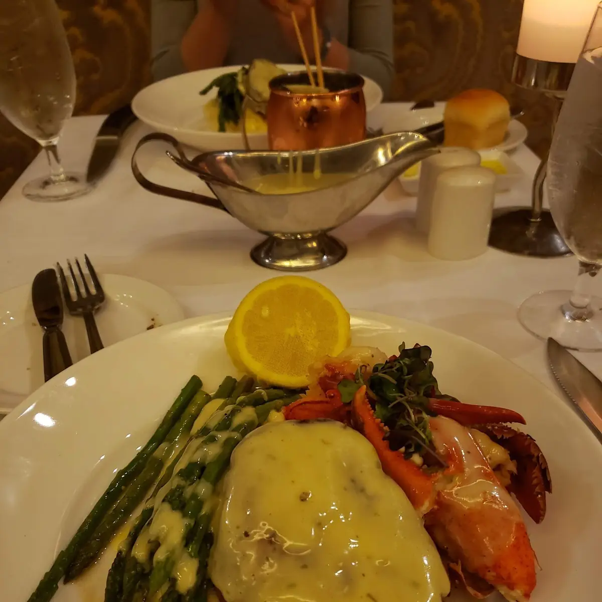 Filet Mignon with Lobster Tail