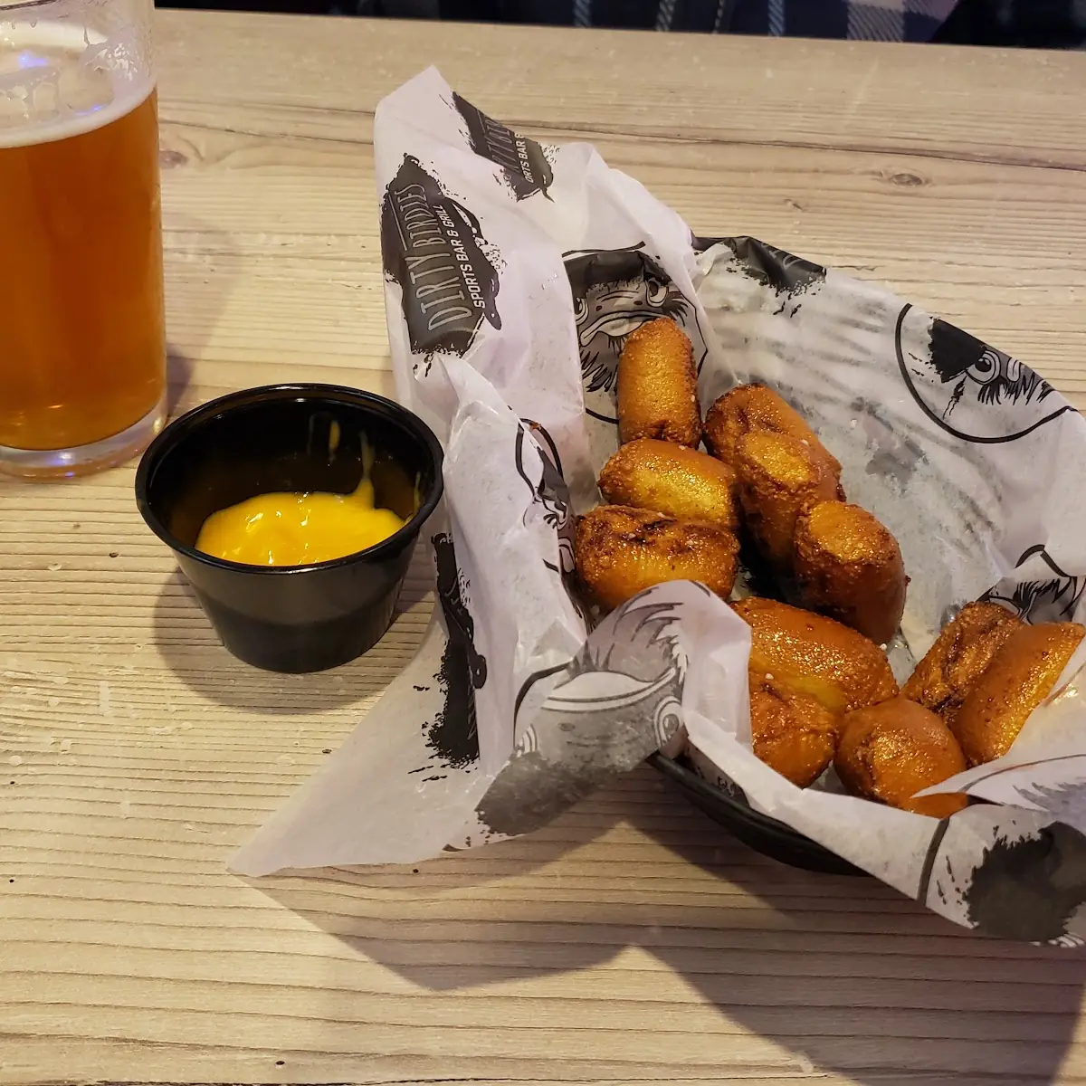 Pretzel Bites and Beer Cheese
