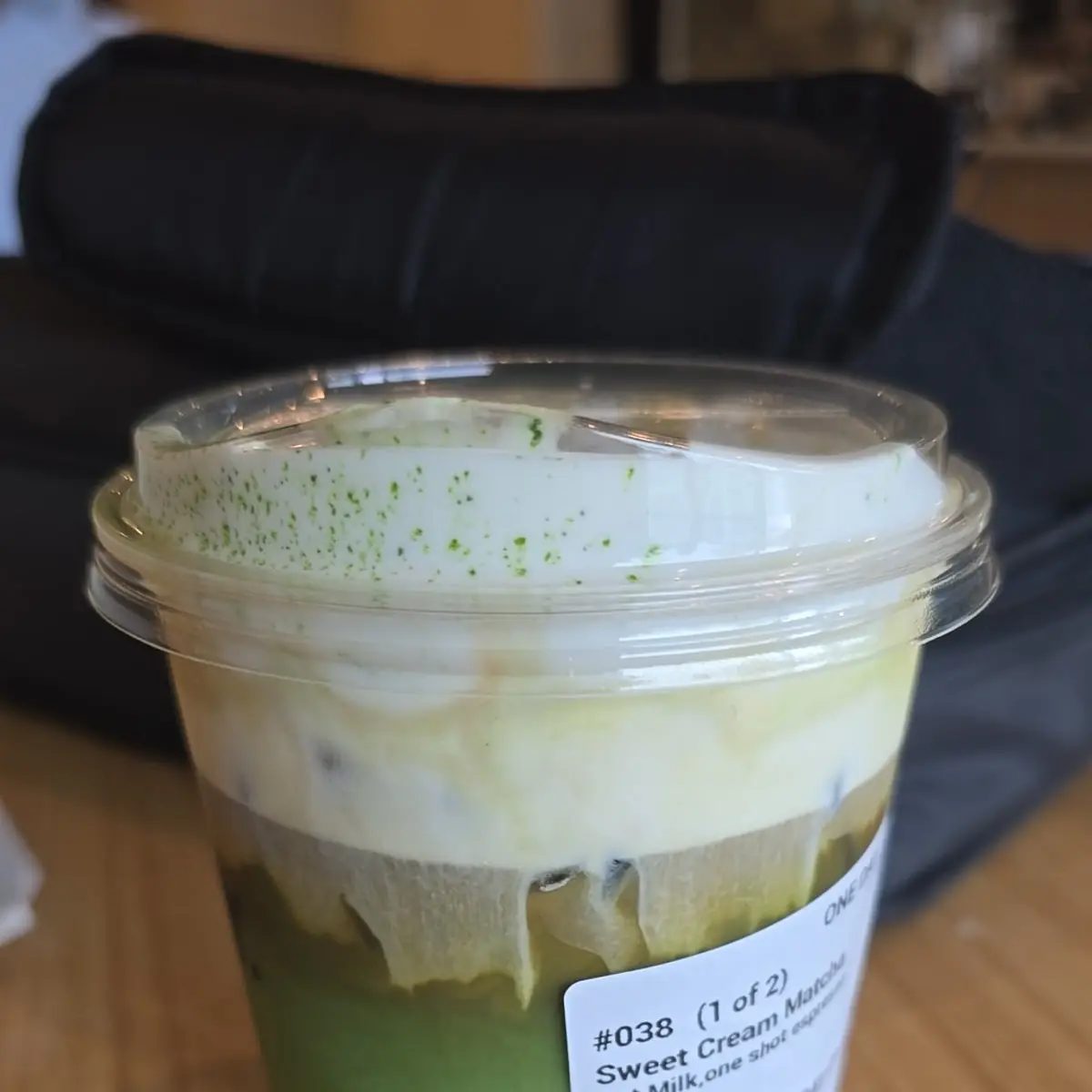 Sweet Cream Matcha
