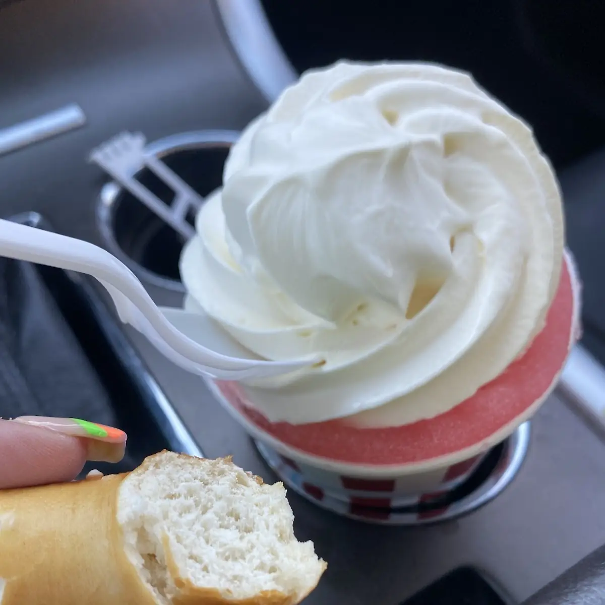 Mango Tropical Gelati with a Philly Soft Pretzel