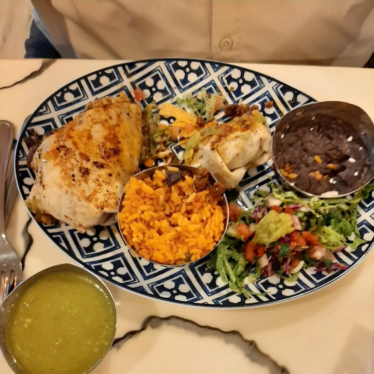 Ground Beef Burrito