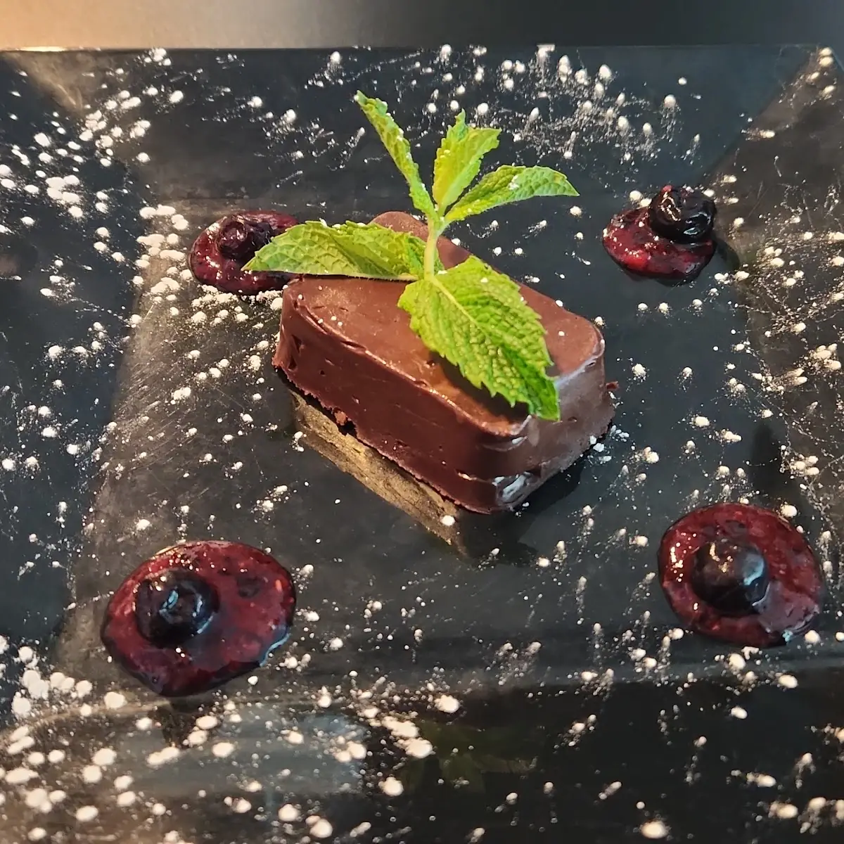 Mint Chocolate Ganache