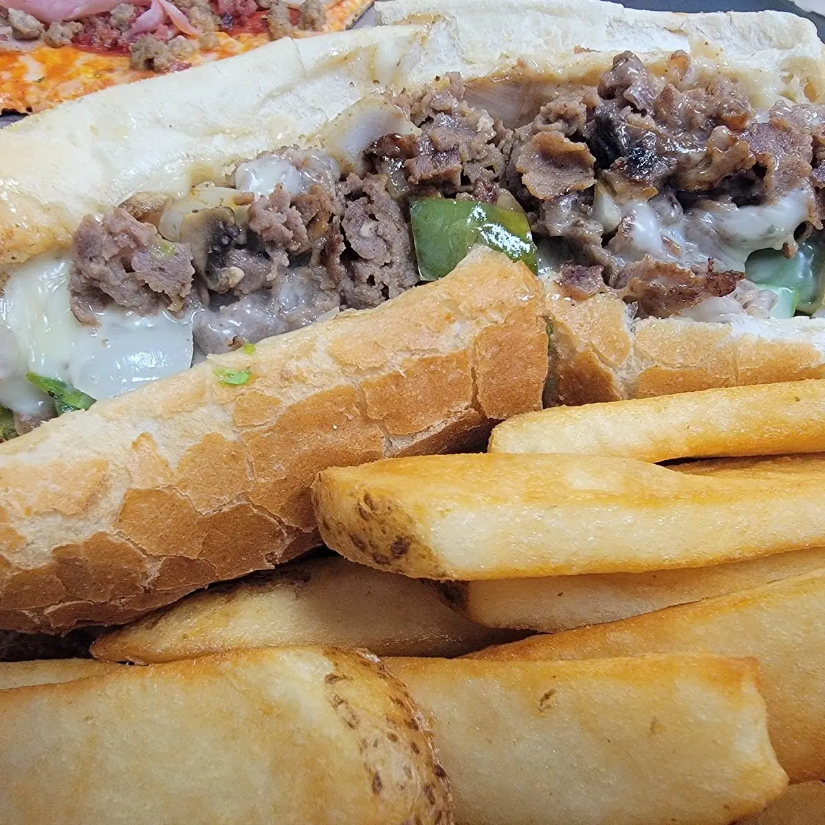 Philly Cheesesteak with Fries
