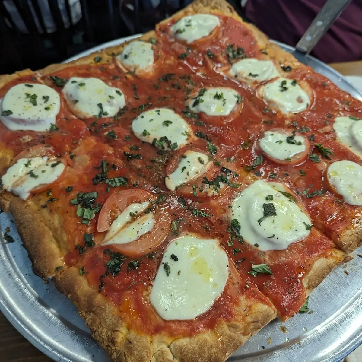 Sicilian Margherita Pizza