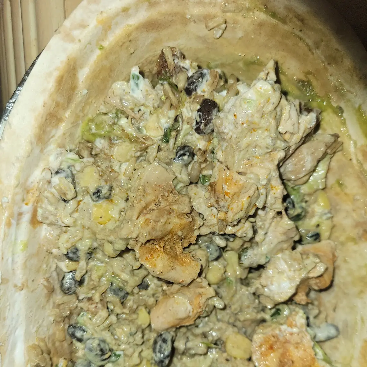 Under Cooked Chicken Burrito Bowl