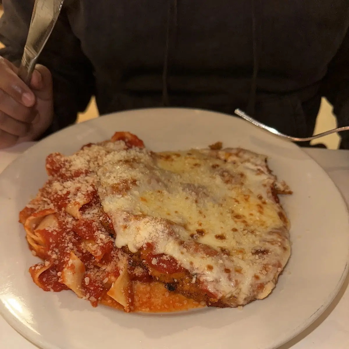 Chicken Parmesan Lunch Portion