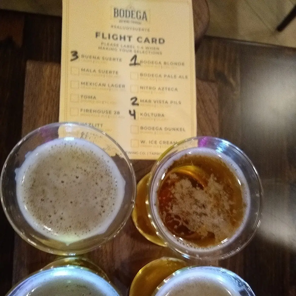 Beer Flight