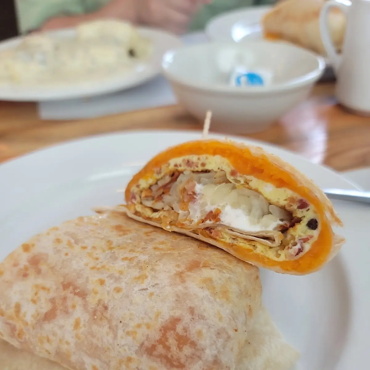 Bacon Egg Hasbrown Burrito