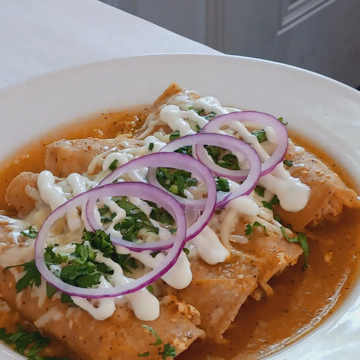 Chicken Enchiladas Friday Specal