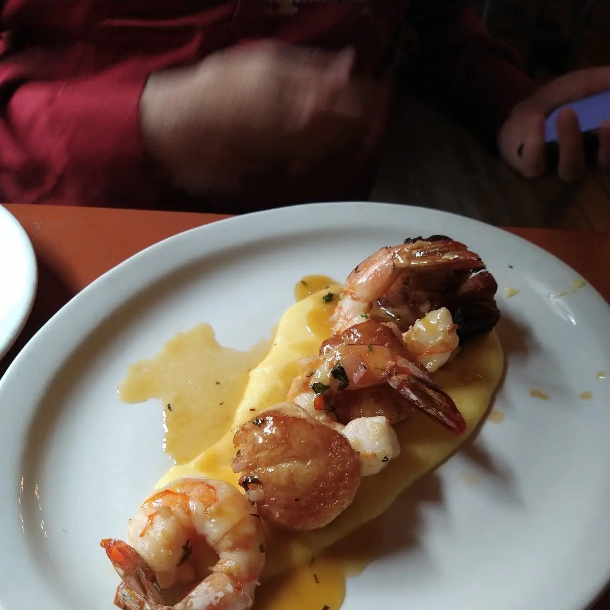 Shrimp Scallops & Grits