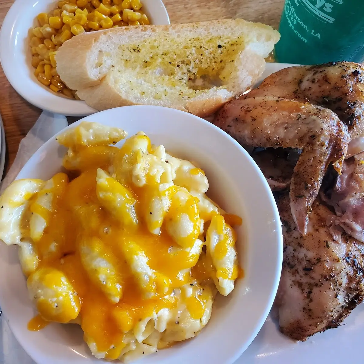 Baked Chicken & Baked Mac and Cheese