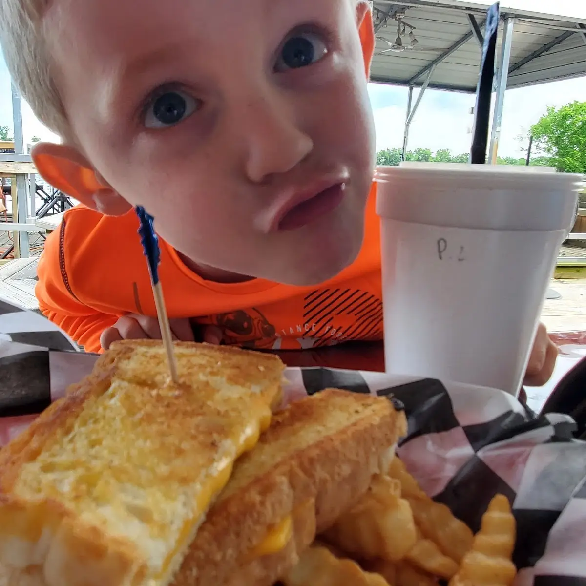 Grilled Cheese Kids Meal