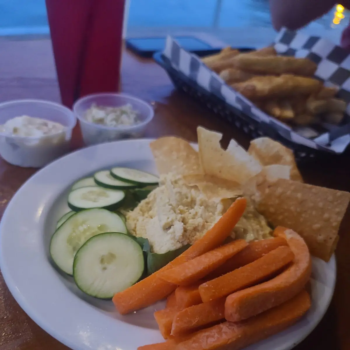 Hummus Plate
