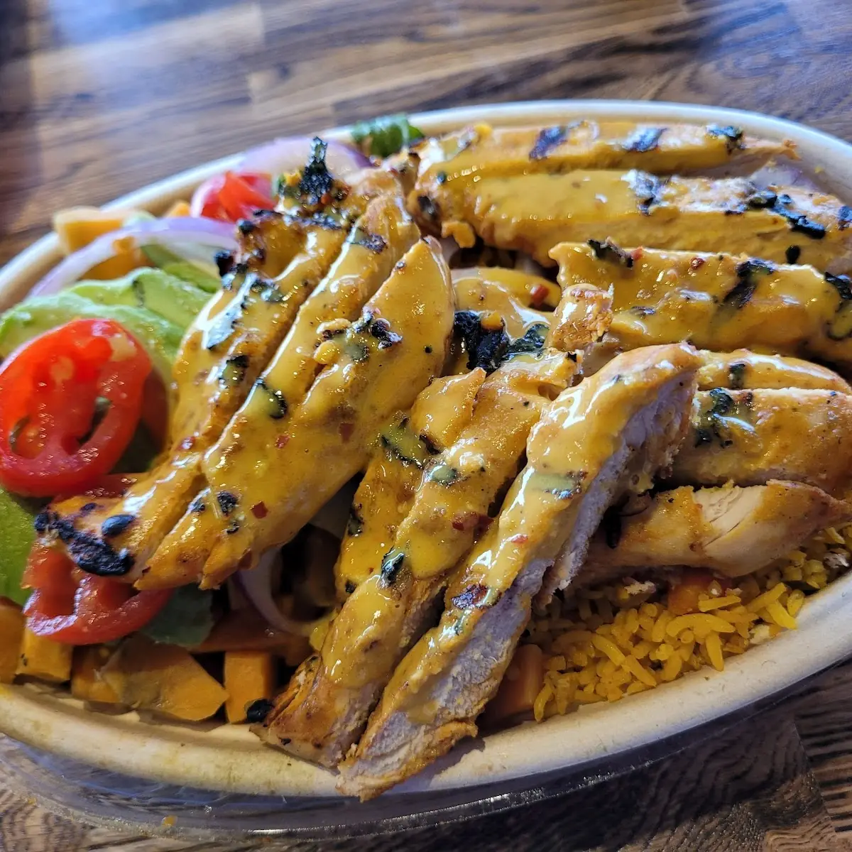 Mild Chicken Avocado Bowl