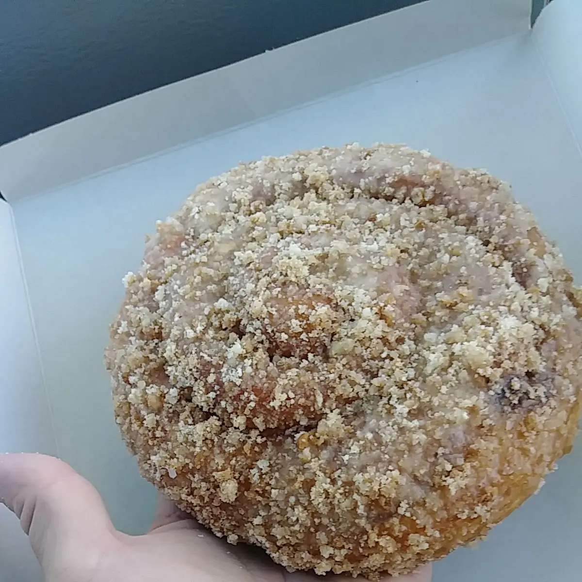 Blueberry Crumb Donut