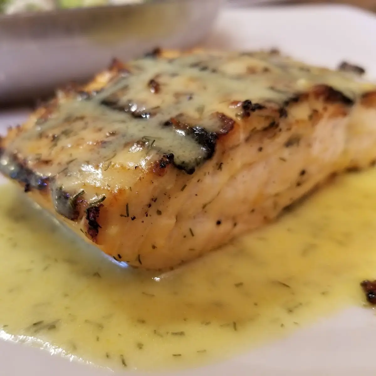 Fire Grilled Salmon