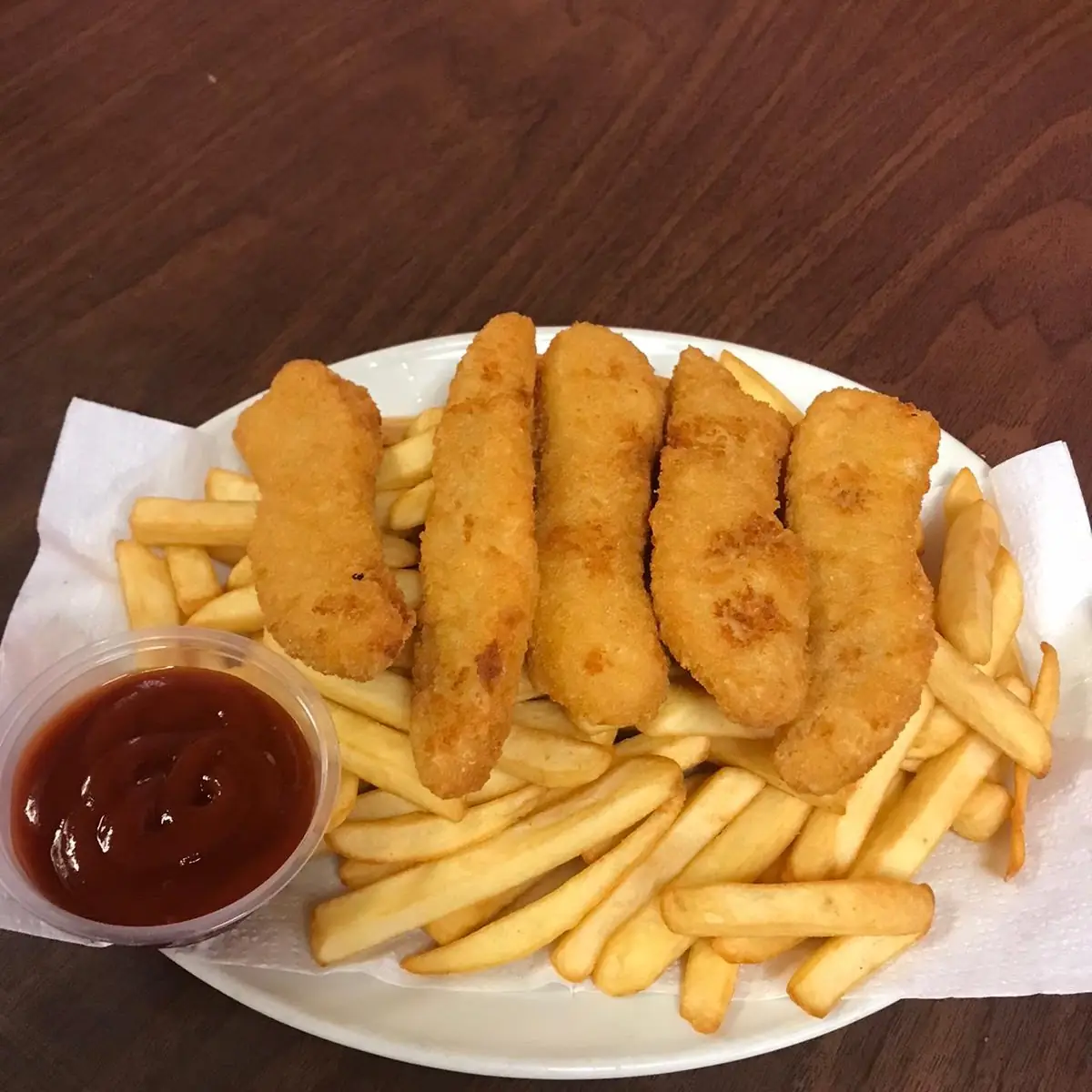 Chicken Strips with Fries, Amritsari Restaurant ( Tiffin Service )