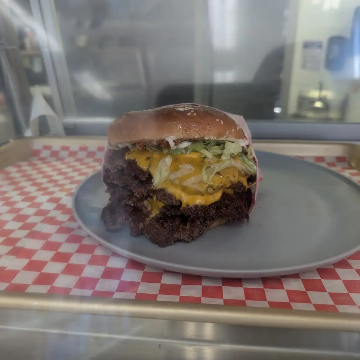 Burger w 4 Patties