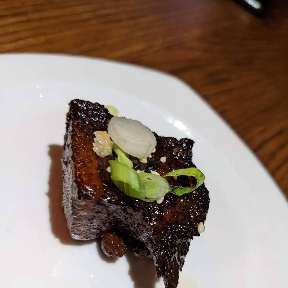 Candied Pork Belly Burnt End