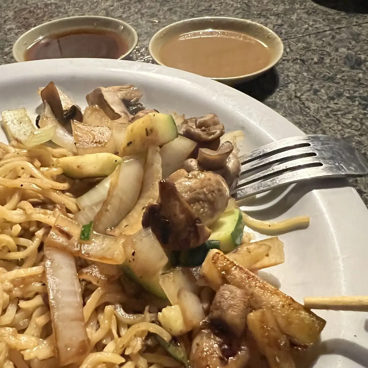 Fried Noodles and Vegetables