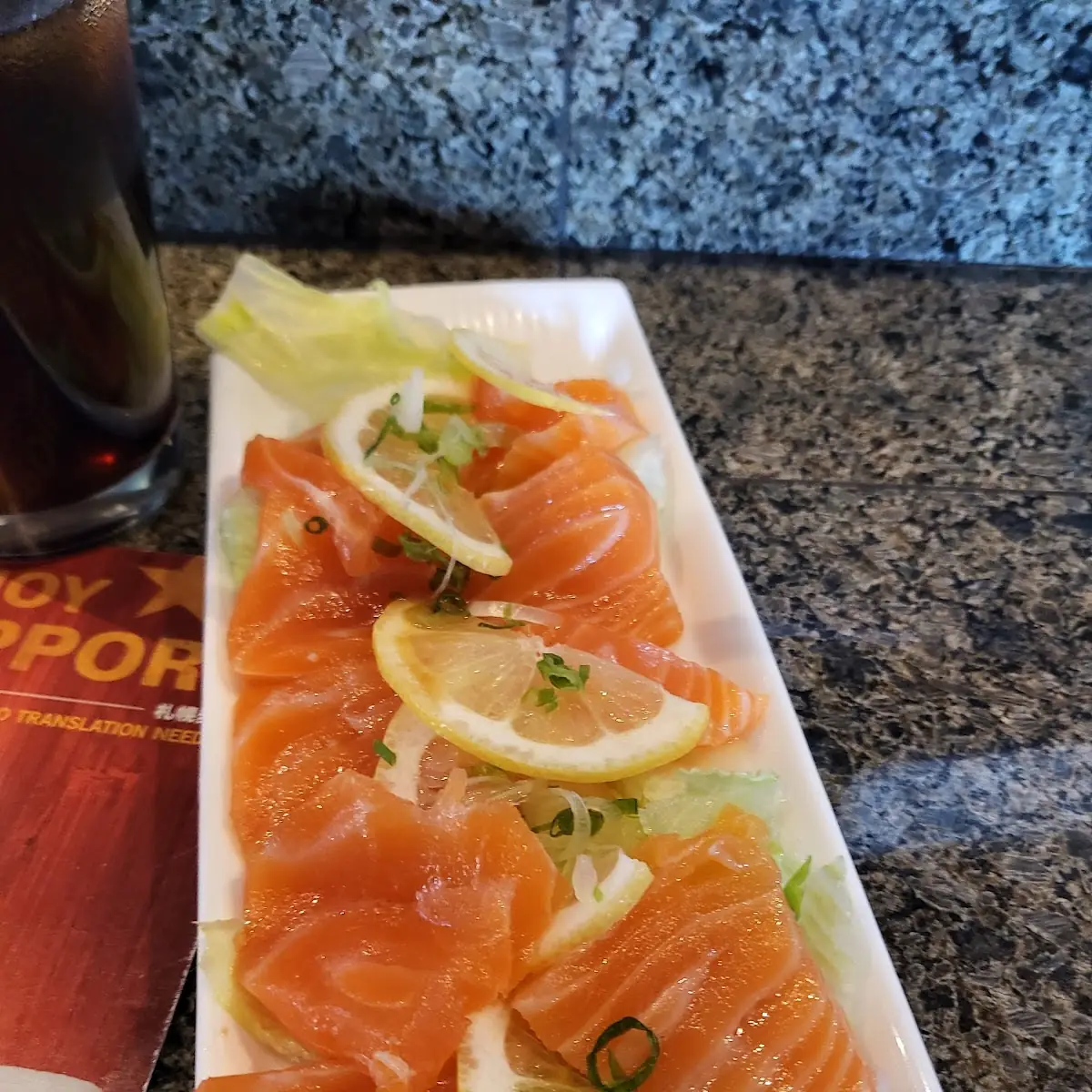 Salmon Sashimi