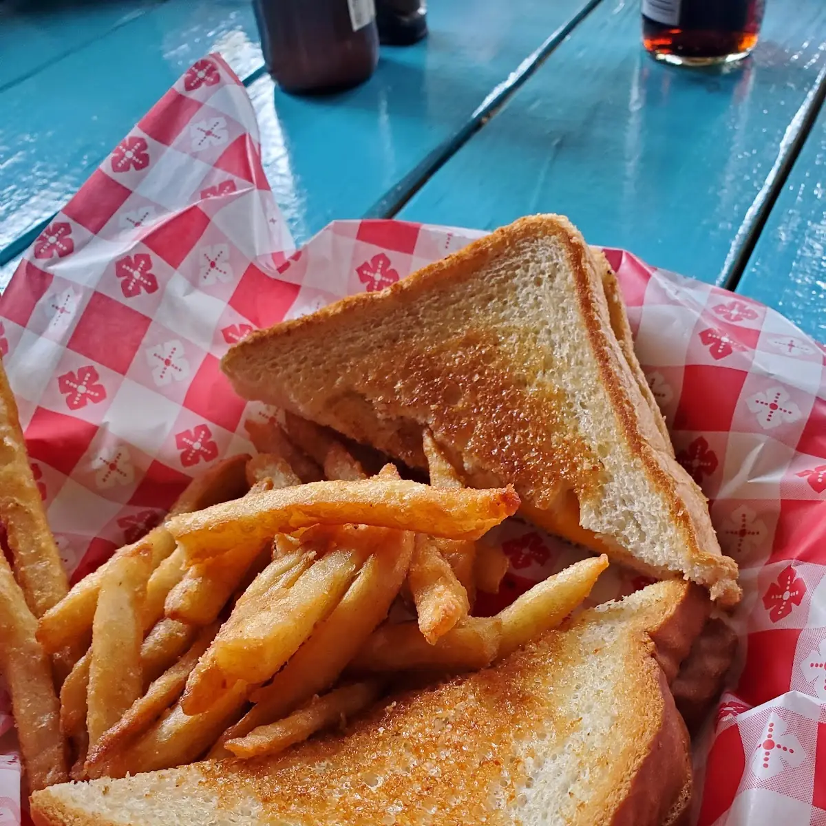 Grilled Cheese and Fries