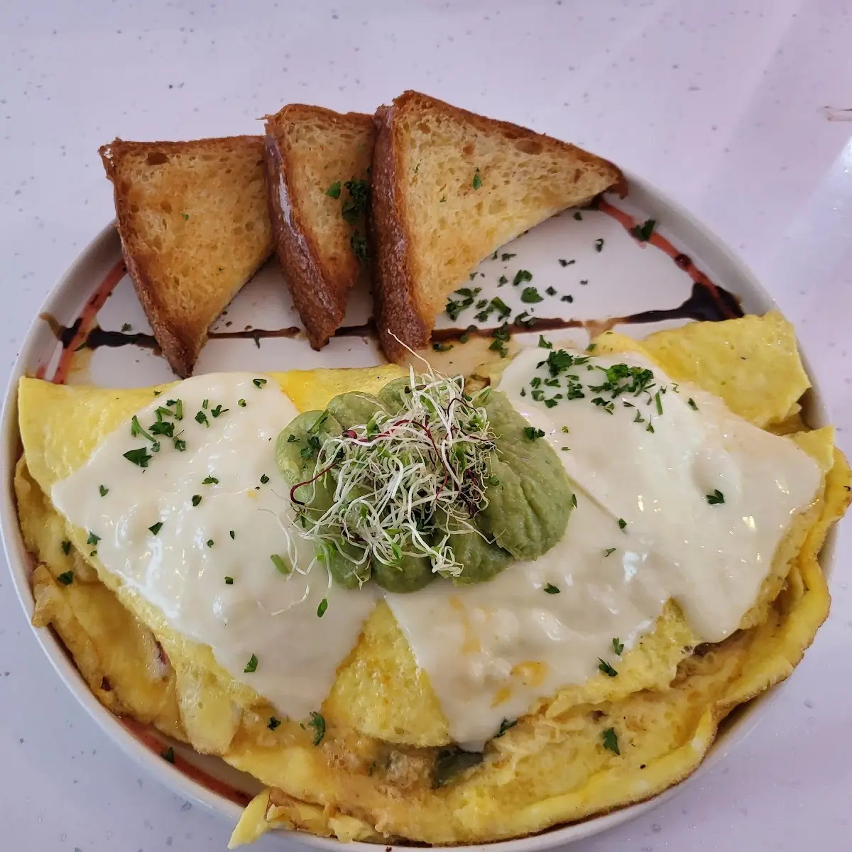 Omelette vegetales mixtos
