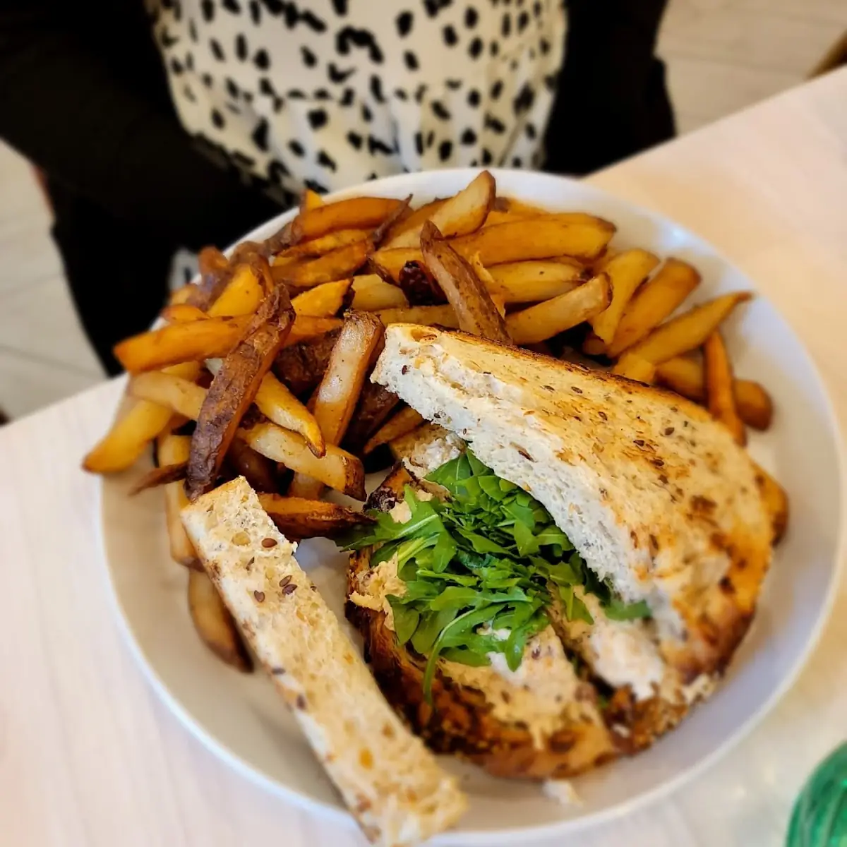 Milkweed Truffled Egg Sandwich