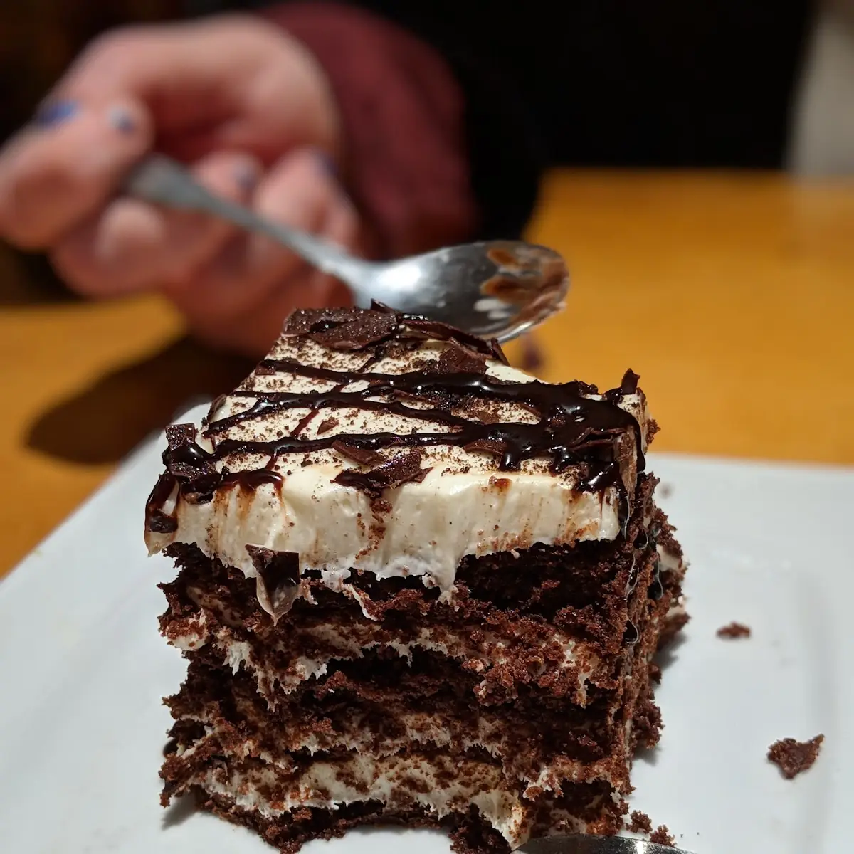 Chocolate Brownie Lasagna