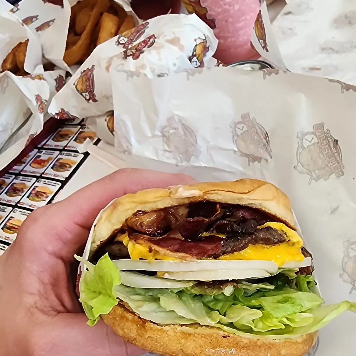Texas Burger Double Bacon and Cheese