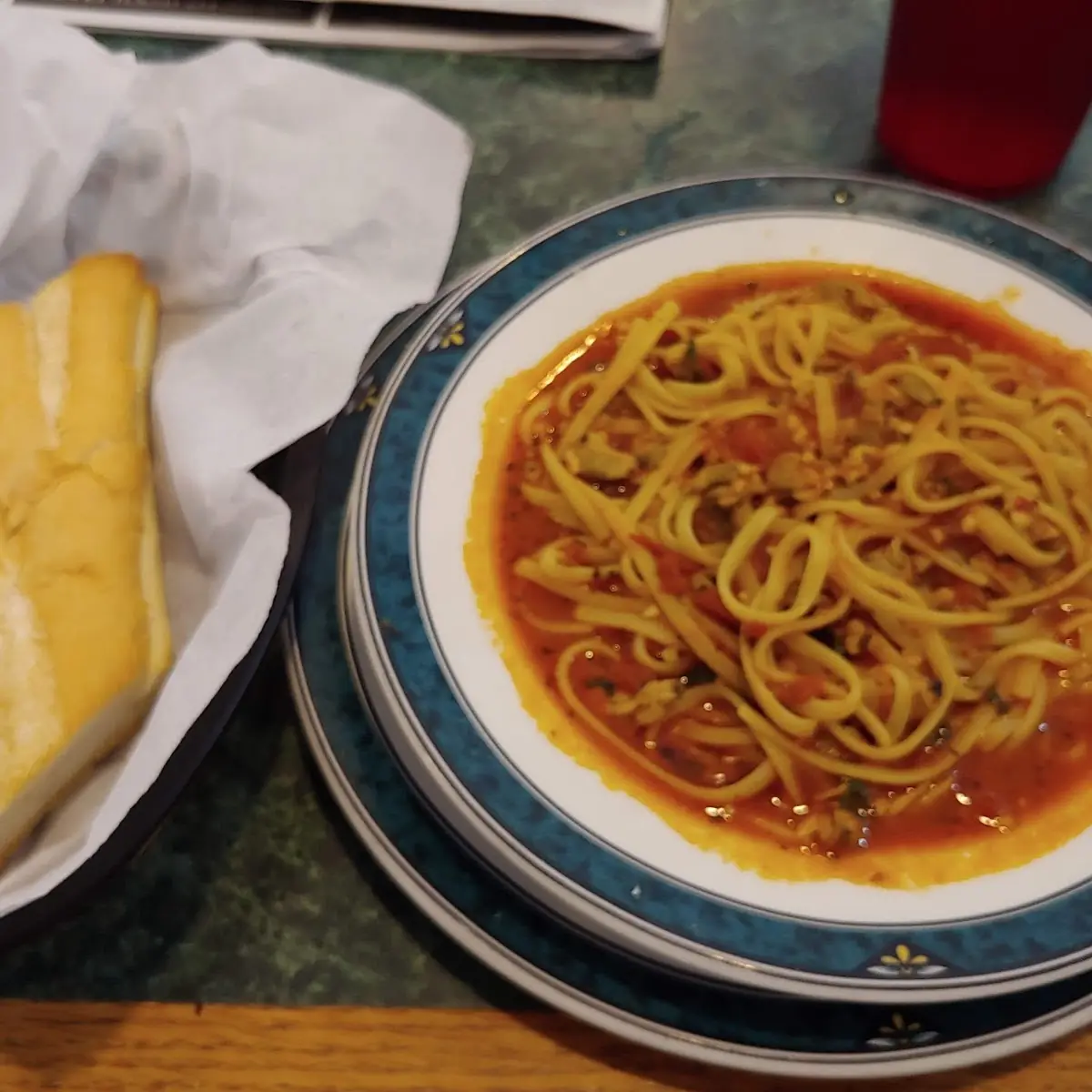 Linguine with Red Clam Sauce