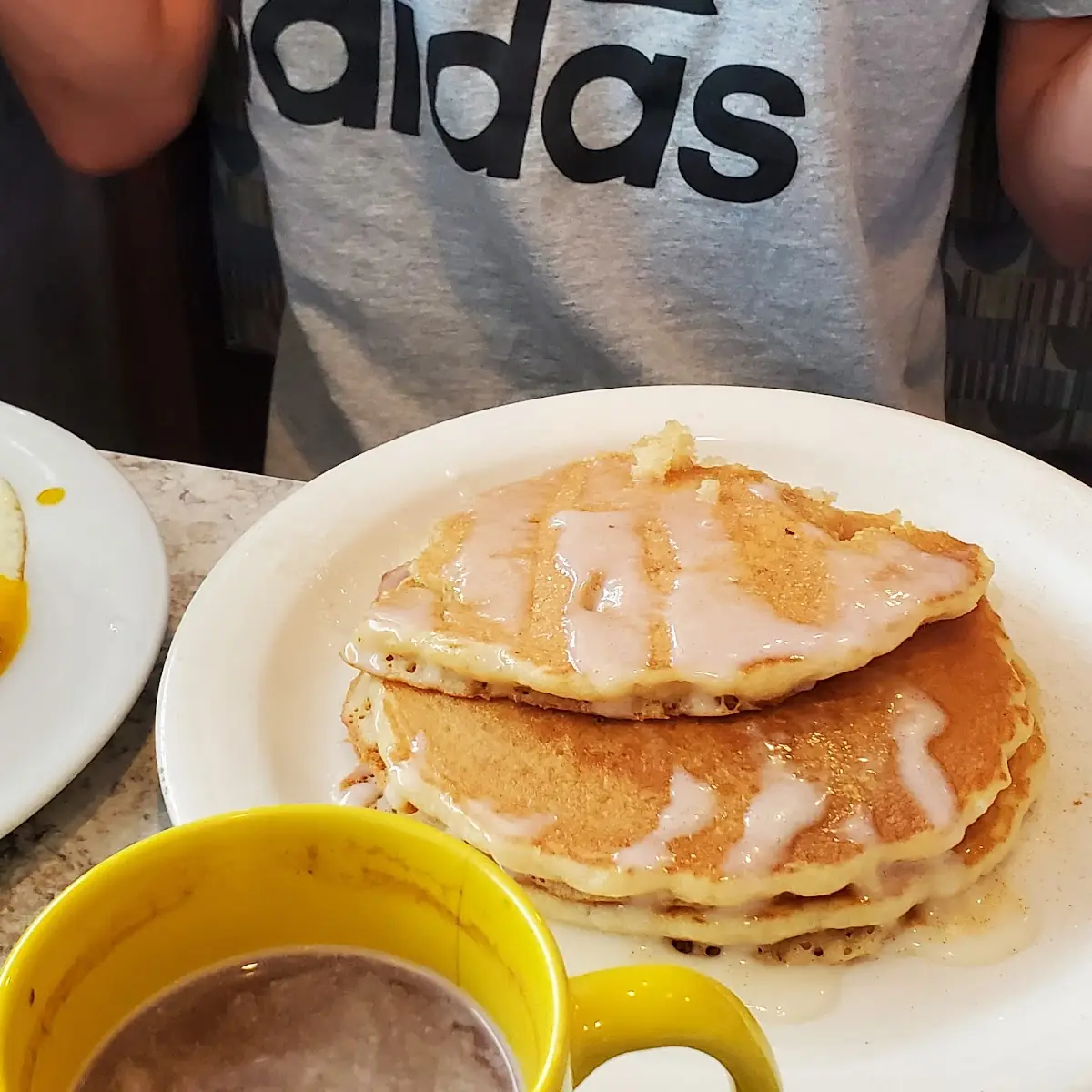 Cinnamon Roll Pancakes