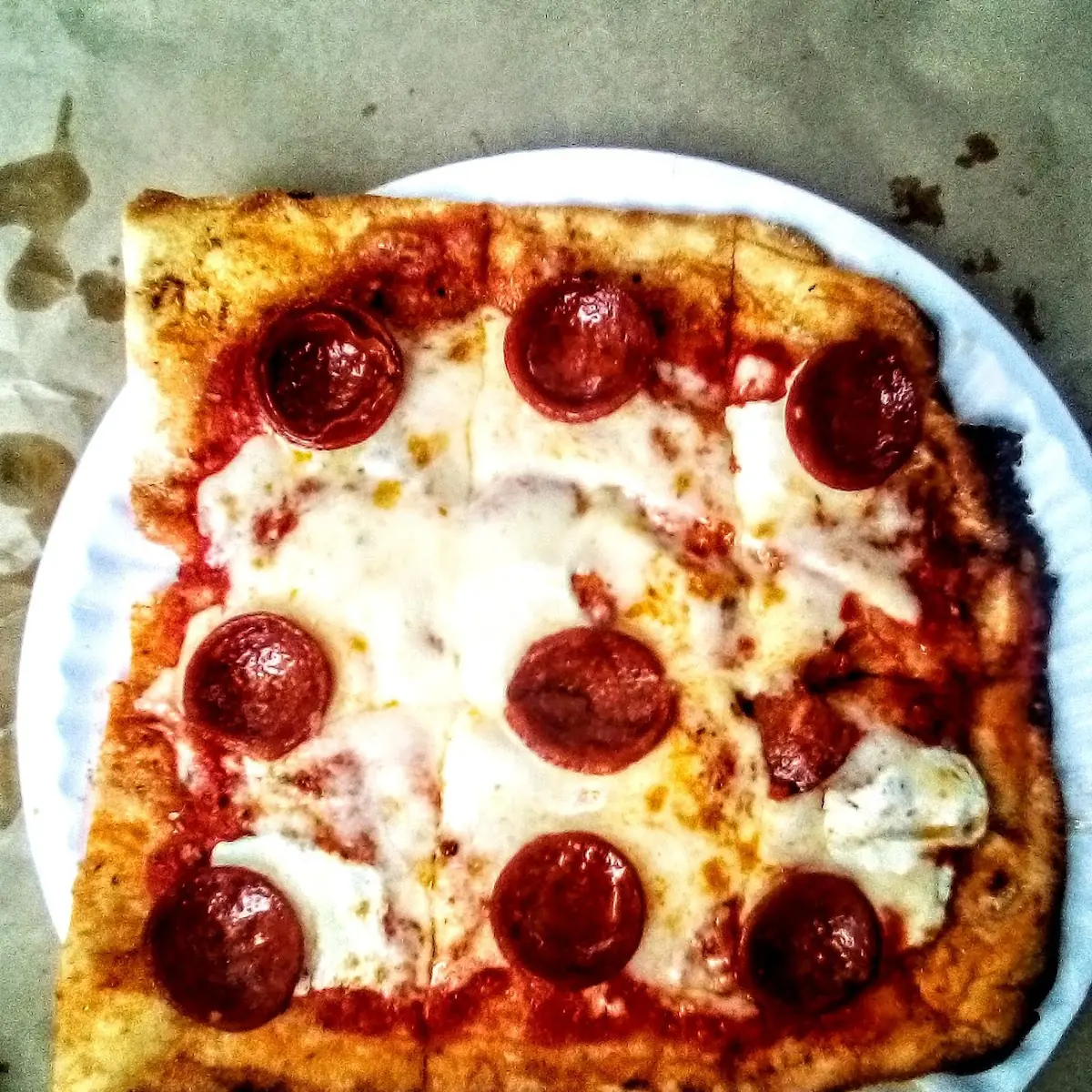 Pepperoni Pizza Slice of Pie
