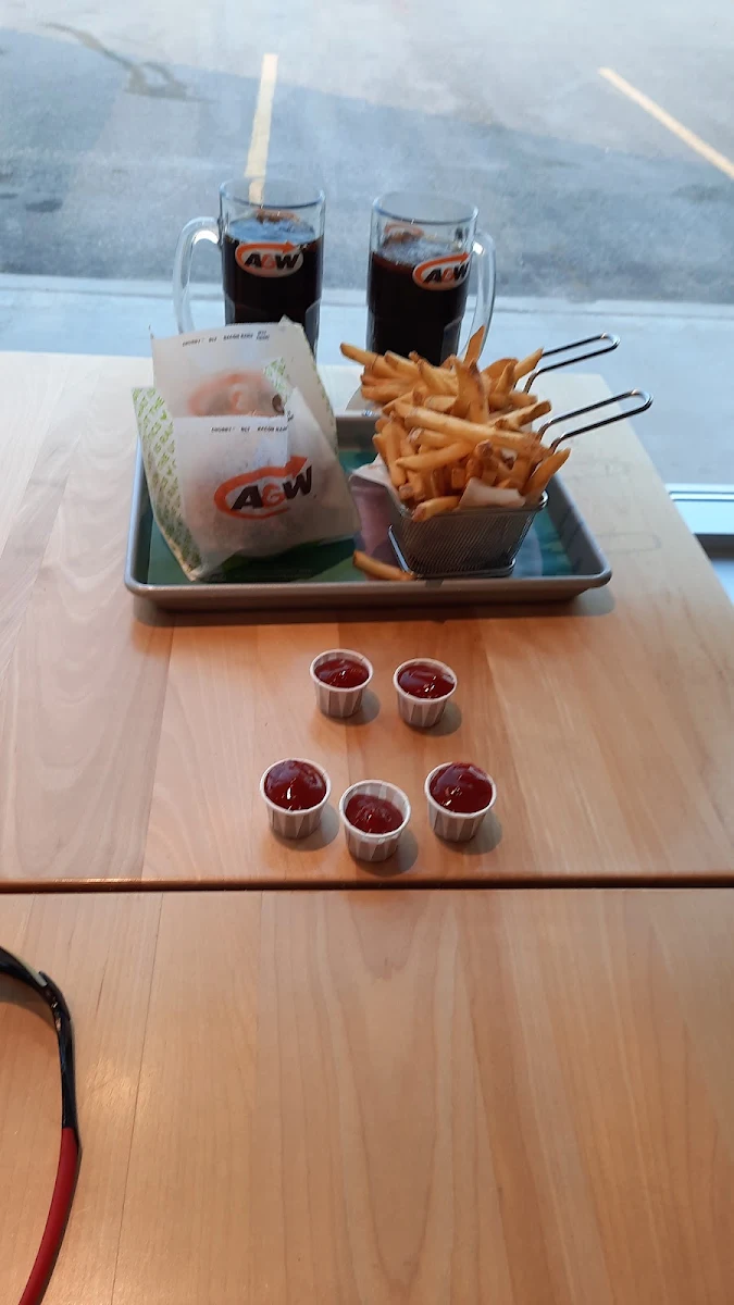 Spicy Chicken Sandwich Combo, A&W Canada