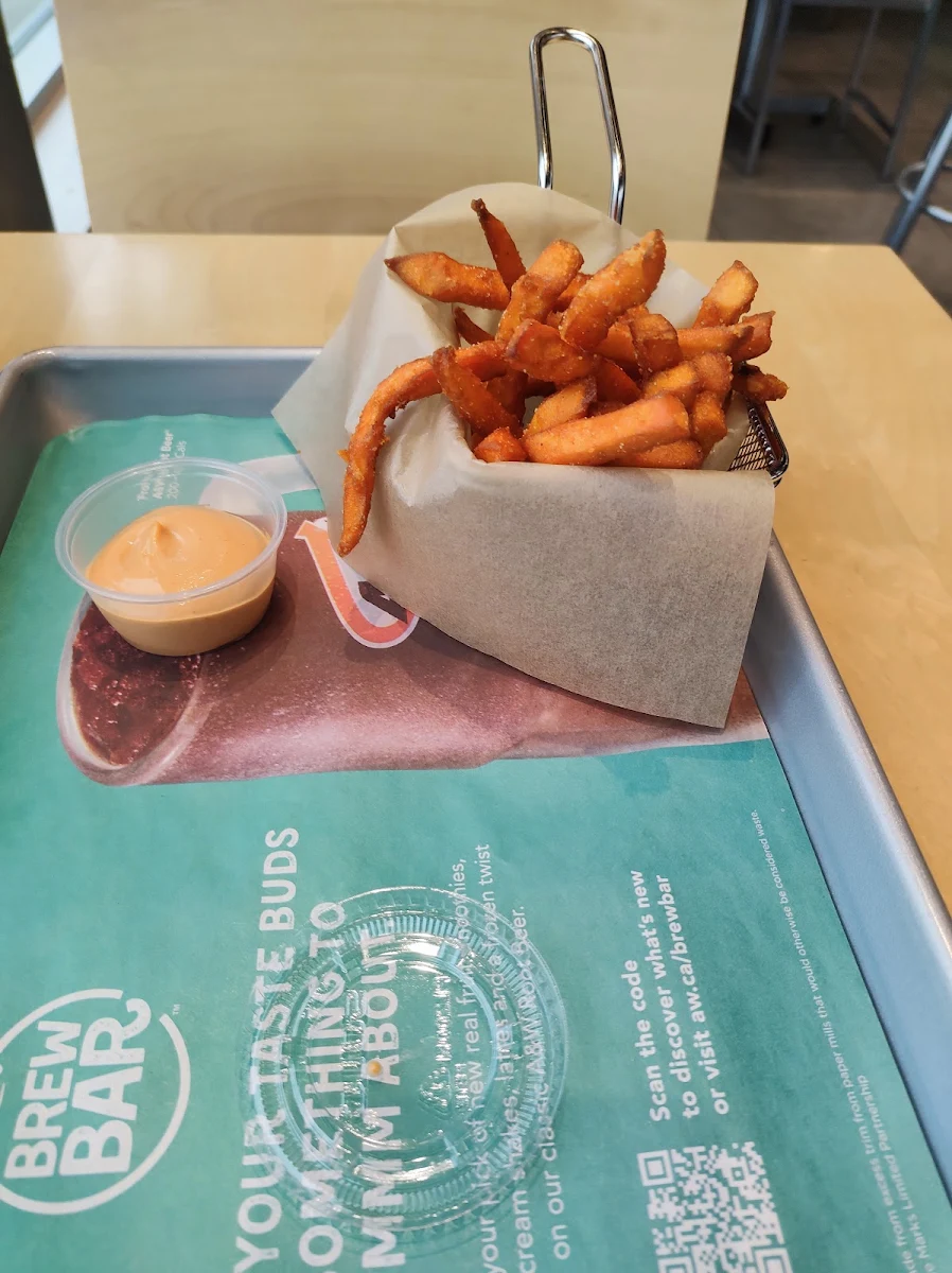 Sweet Potato Fries, A&W Canada
