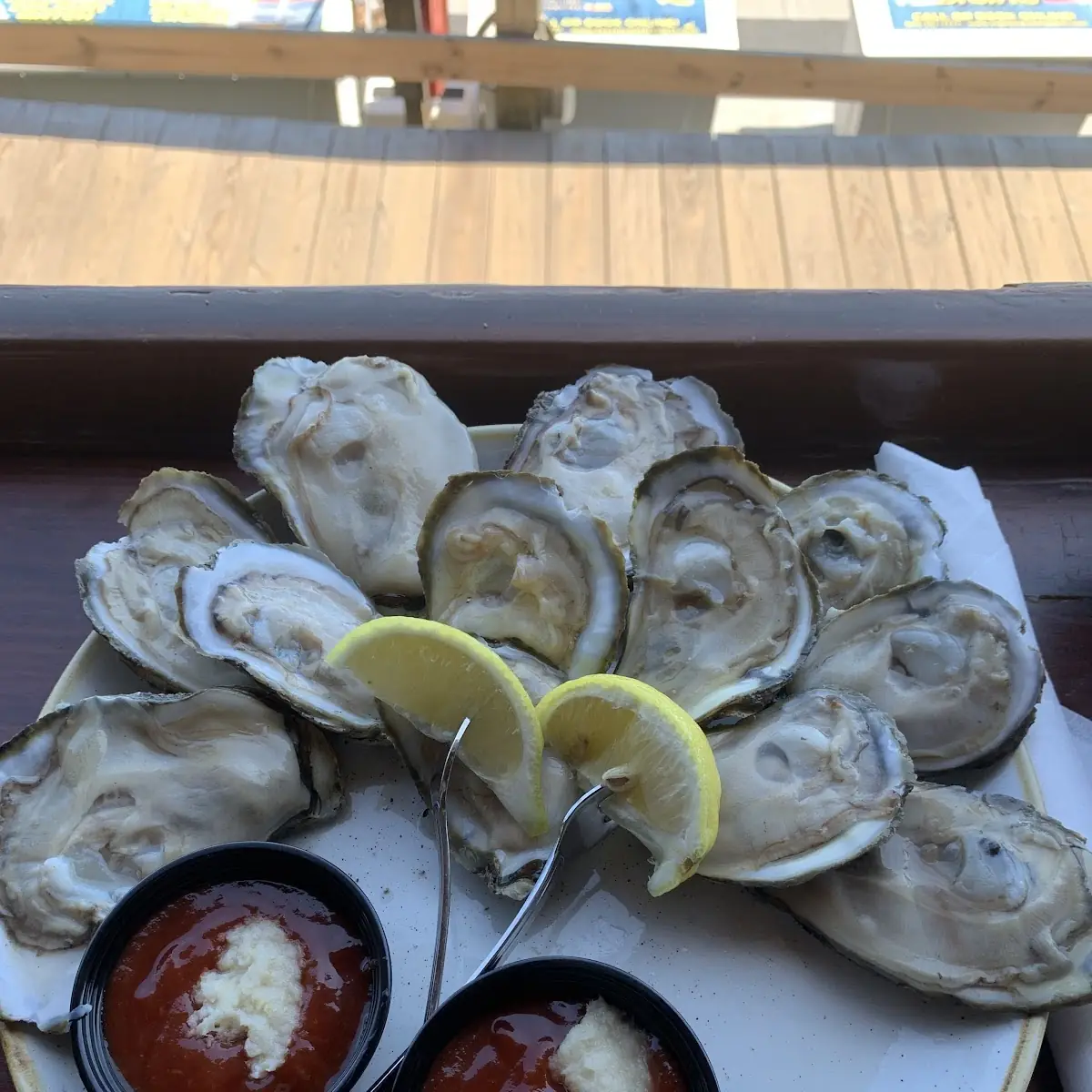 Raw Oysters on the Half Shell