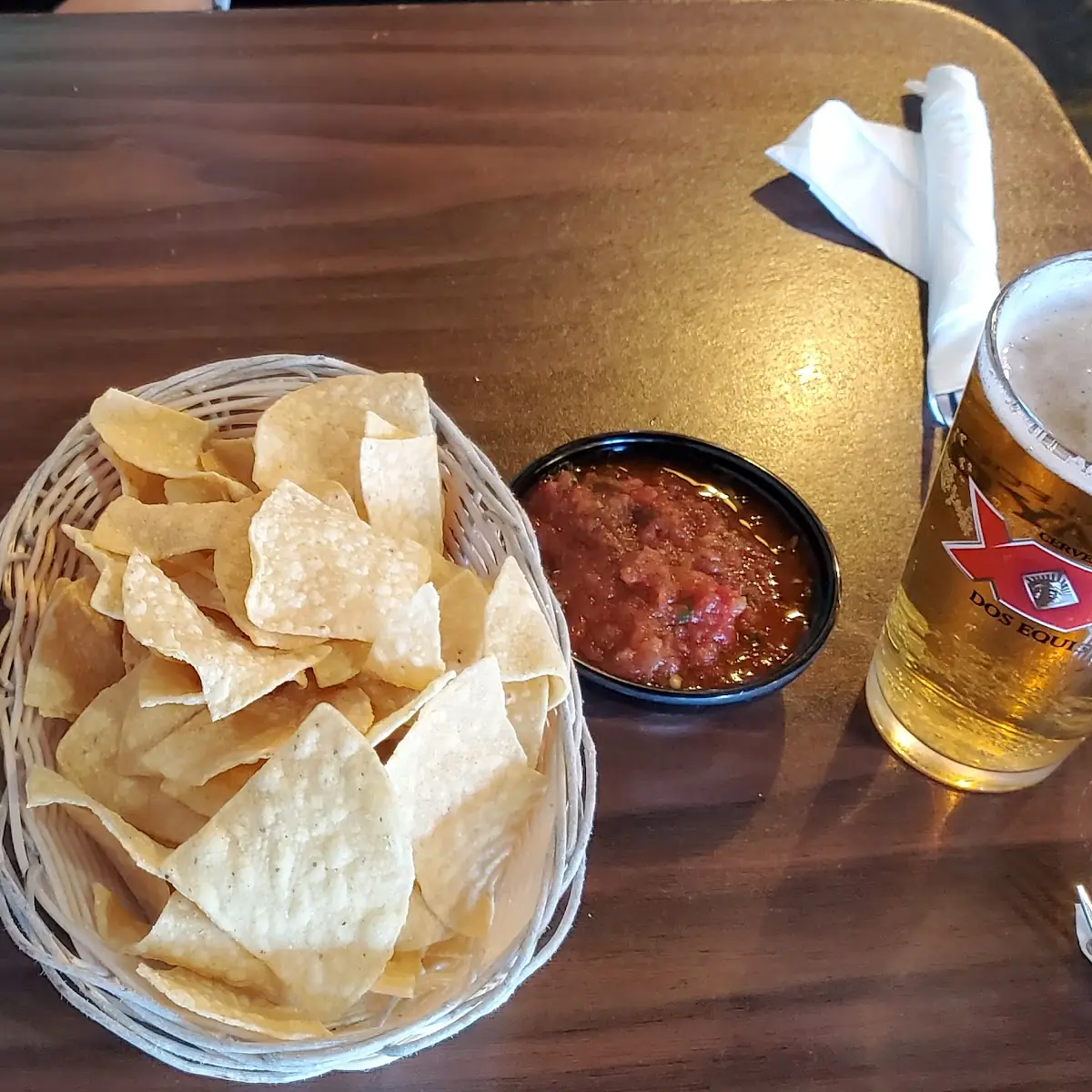 Chips and Salsa Verde