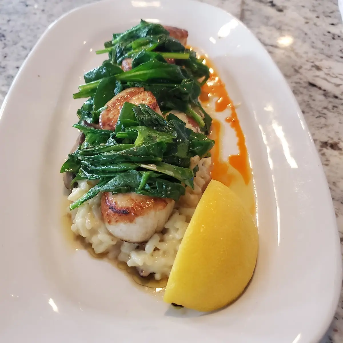 Pan Seared Scallops
