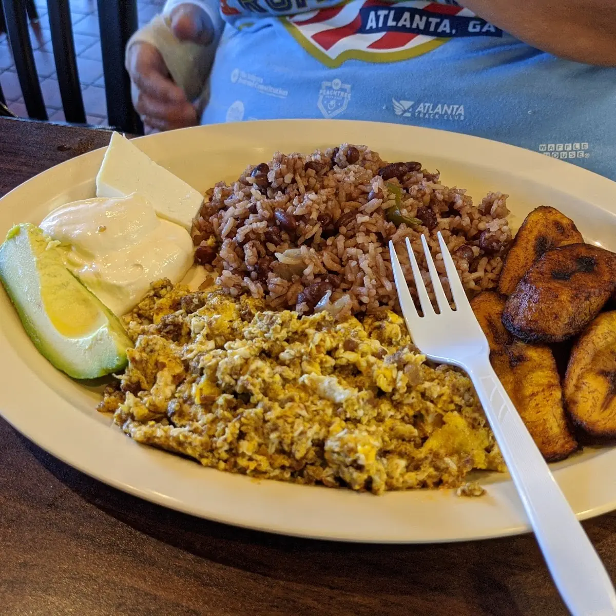 Casamiento Con Platanos Fritos Con Crema