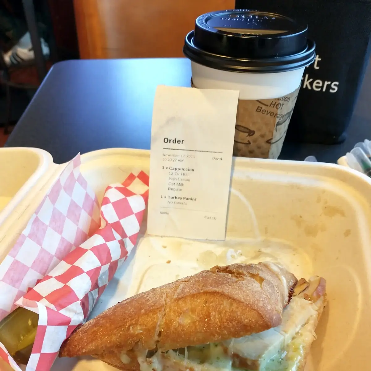 Turkey Pesto Panini