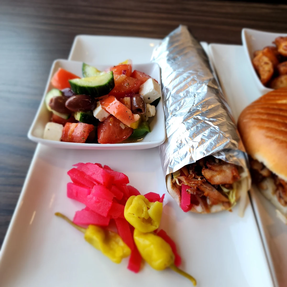 Pain Pita, Jim's Rotisserie & Shish Taouk