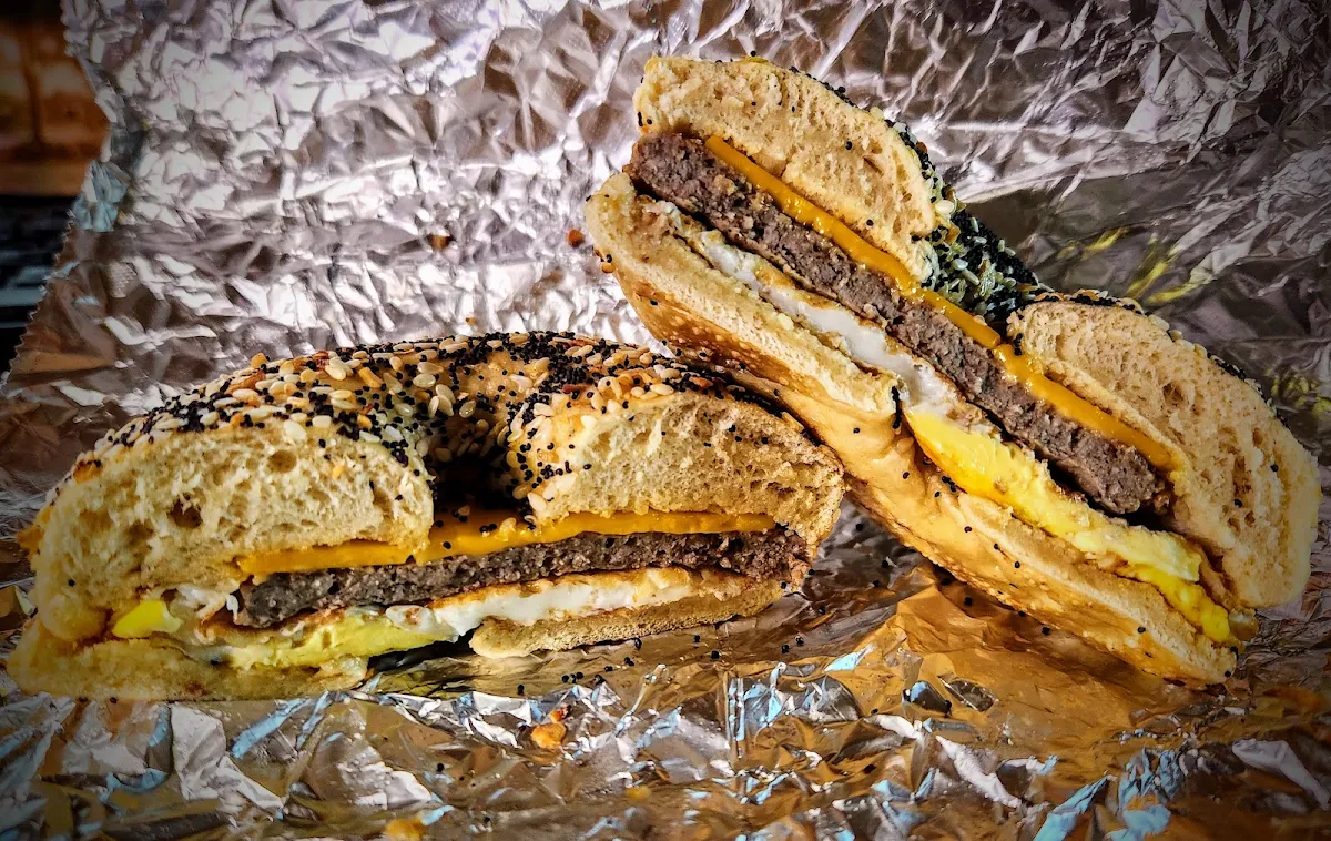Sausage Egg and Cheese Sandwich