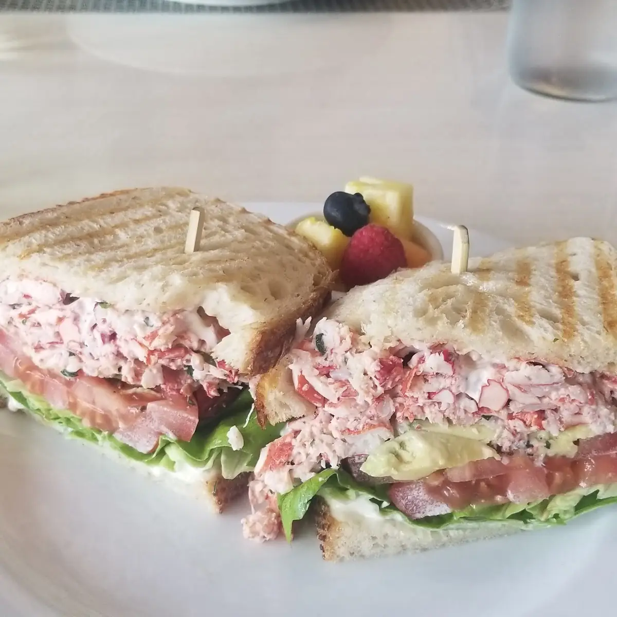 Lobster Club Sandwich