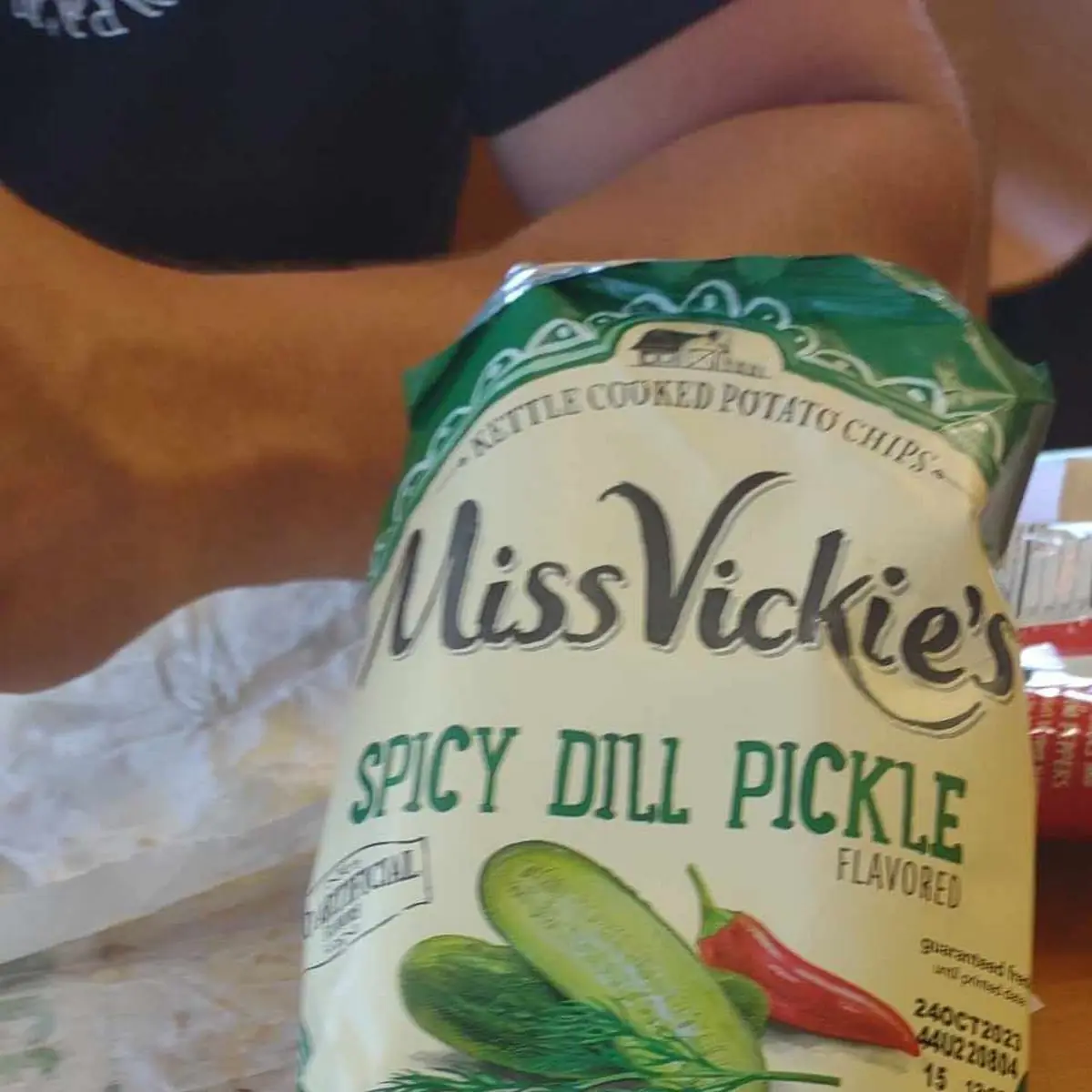 Spicy Dill Pickle Chips