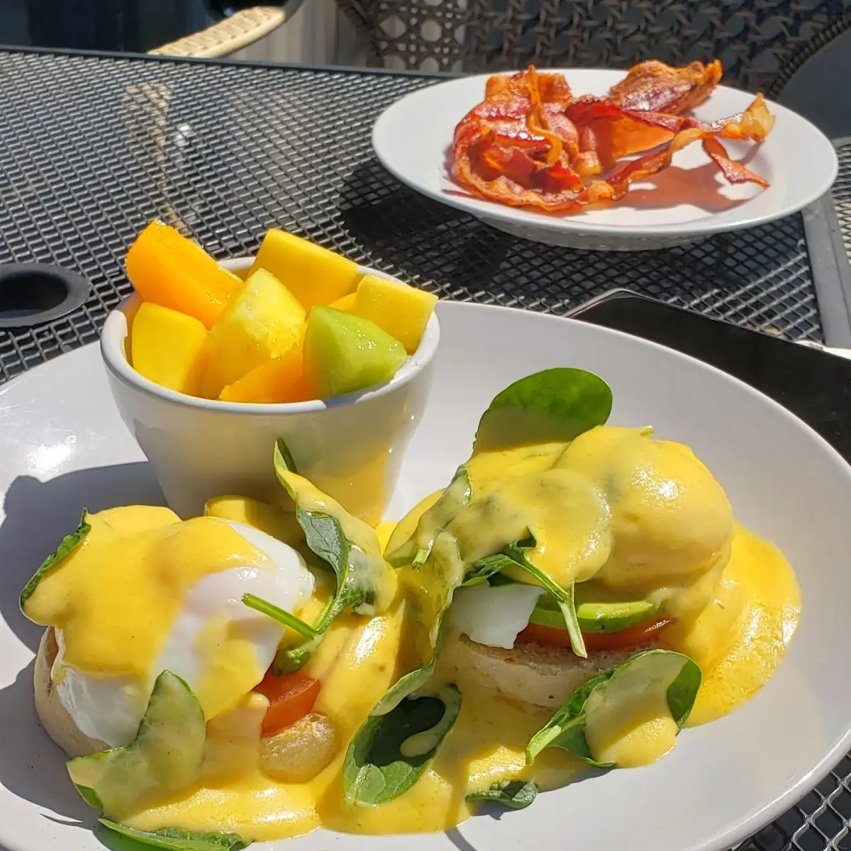 Veggie Eggs Benedict