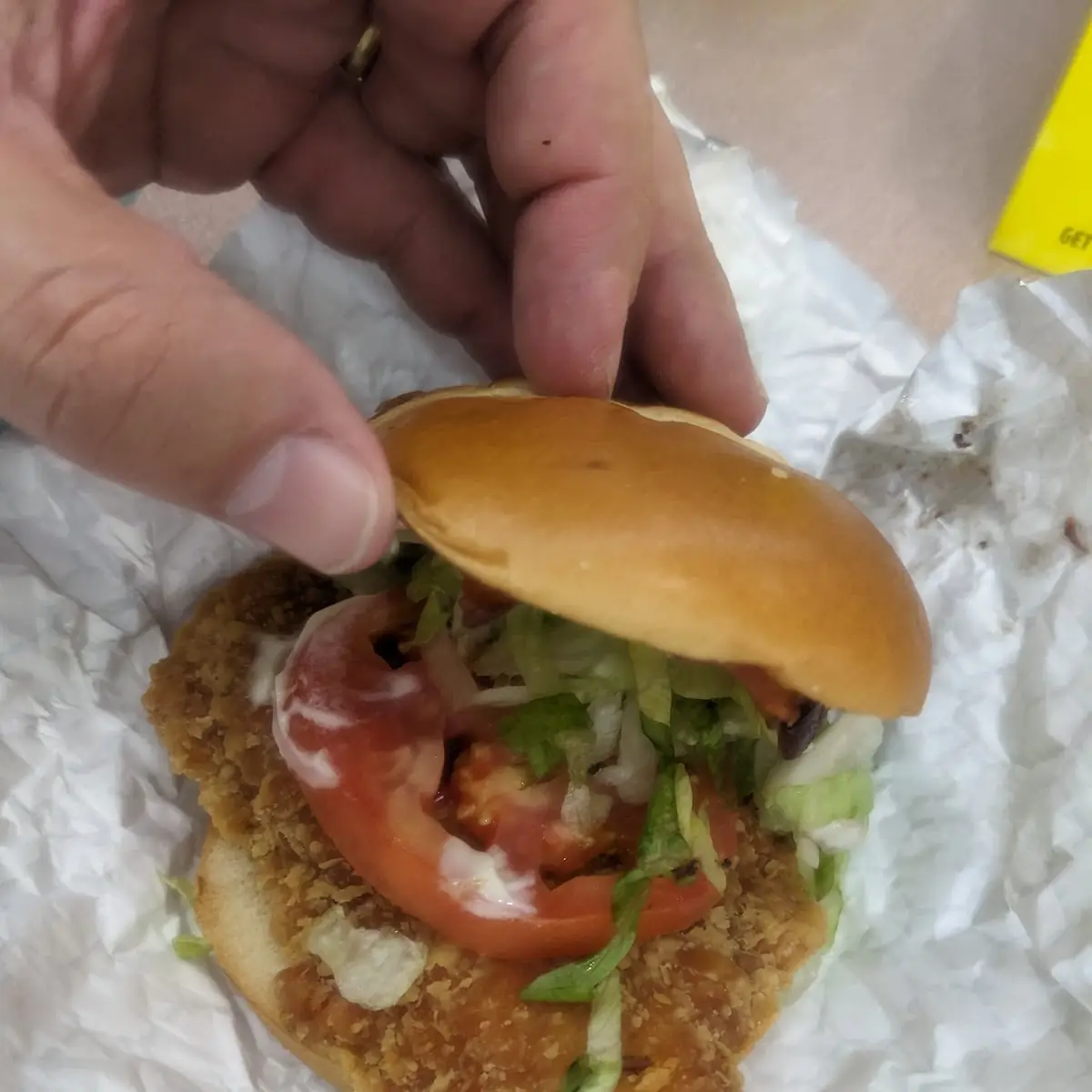 Chicken Breast Burger