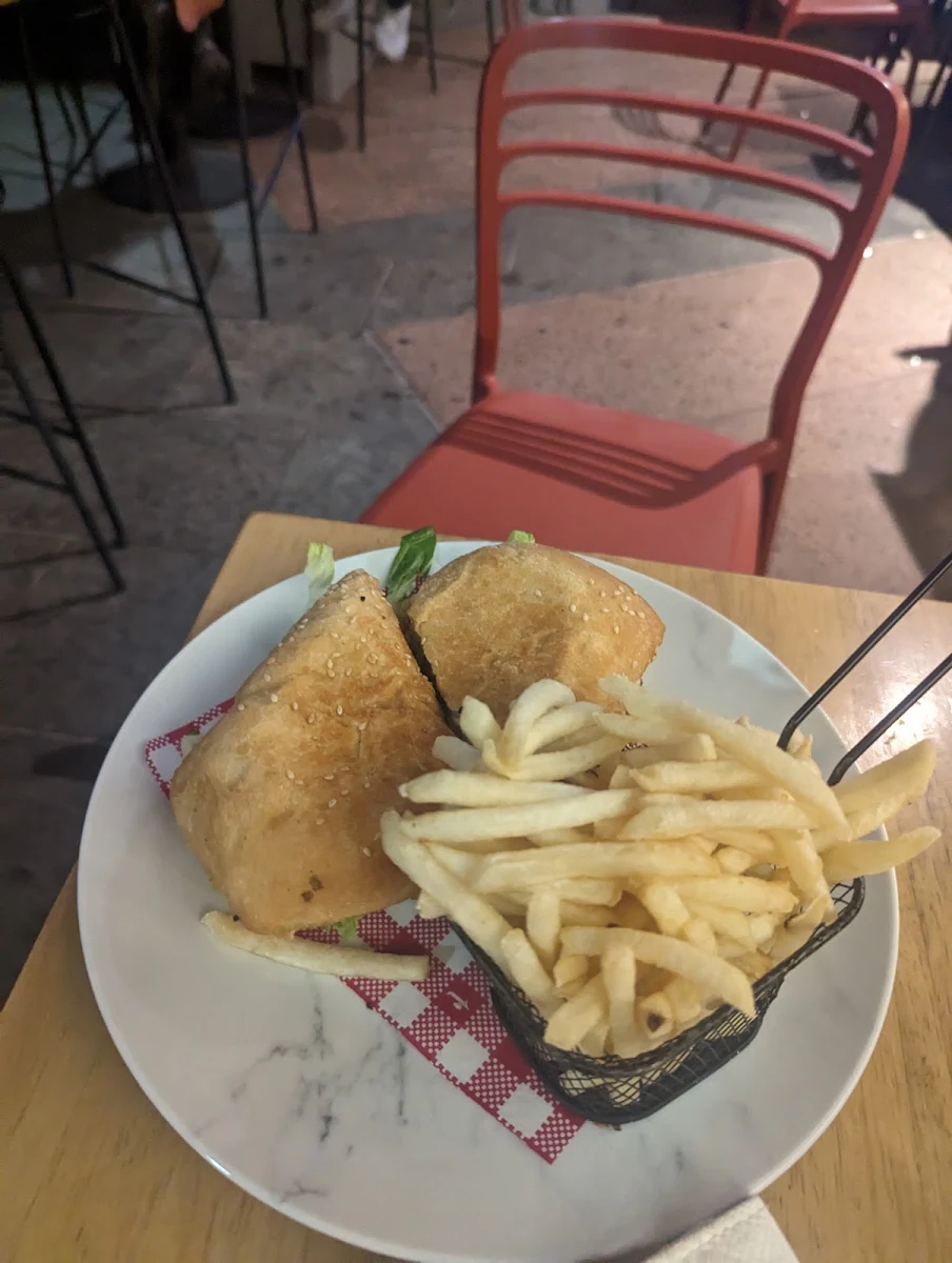 Argentinian Steak Sandwich, Street Eats Eatery