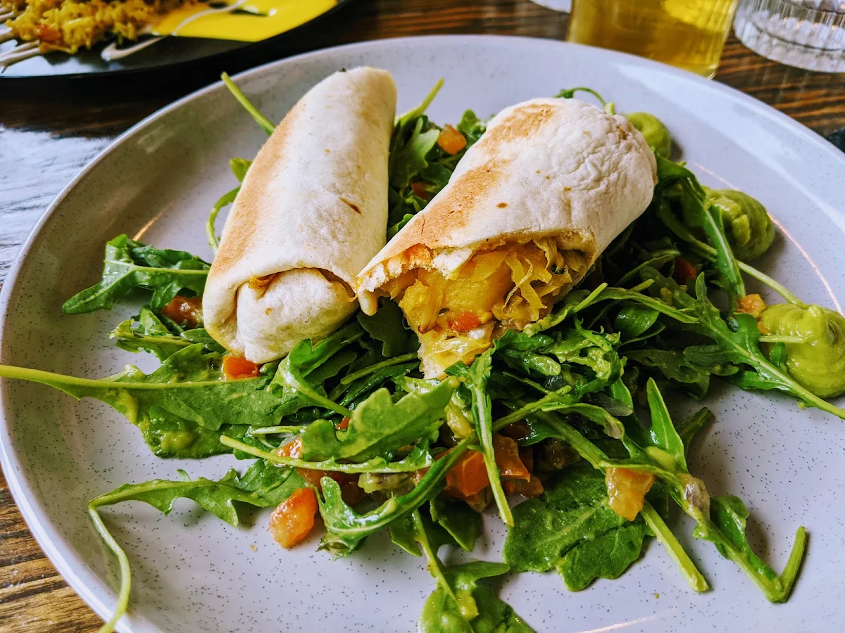 Holy Chow Roti Wrap, Street Eats Eatery