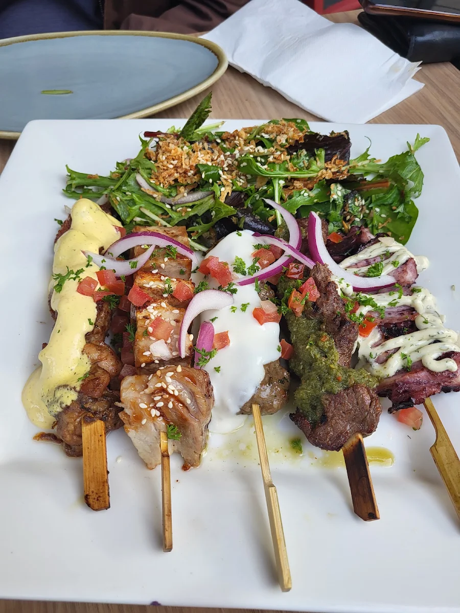 Skewer Platter, Street Eats Eatery