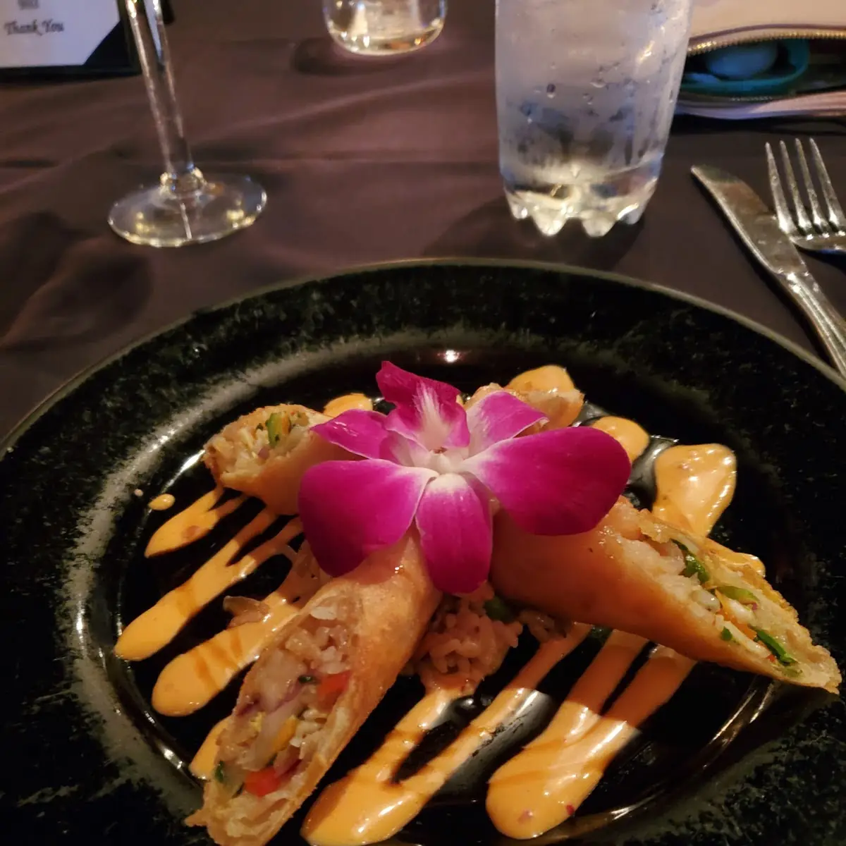 Crispy Asian Spring Rolls